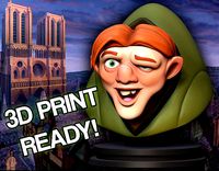 The Hunchback of Notre-Dame Bust | 3D