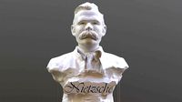 Friedrich Nietzsche Bust - Printable | 3D