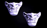 Hannya Oni Samurai Mask | 3D