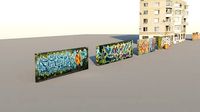 Graffiti Fence