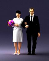Married couple 0012 3D Print Ready | 3D