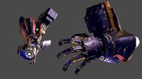 robot arm with rigg 3D