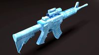 Pubg Weapon M416 Glacier
