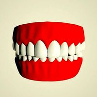 Teeth and Mouth  High poly and Low poly