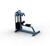 Gym Lat Pulldown Machine | 3D