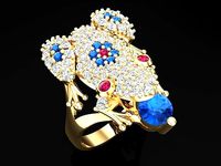 Toad Ring - Womens Rings | 3D