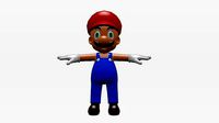 Mario rigid model