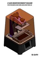 Z AXIS REINFORCEMENT SQUARE FOR PHROZEN SONIC MINI - MINI 4K | 3D