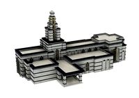 Monterrey Mexico Temple LDS Temple 3D Printing STL File | 3D
