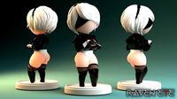 2B - Nier Fanart 3D print model | 3D