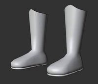 Superhero Boots - Plain