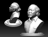 Mr Miyagi -Pat Morita -Printable 3D print model Bust | 3D