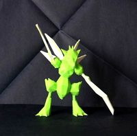 Scyther Low Poly Pokemon | 3D