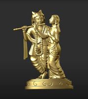 Statue of Lord Shri Krishna | 3D