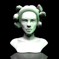 Medusa Gorgona Bust | 3D