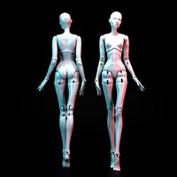 BJD Doll for 3D printing Anna 30cm | 3D