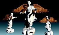 Arch-angel Uriel-Oriel-Auriel- CNC - Wood - Stone - Metal | 3D