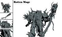 Disgusting Rotten Mage | 3D