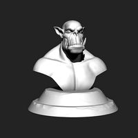 Bust Orc - 3D Printable 3D Print model | 3D