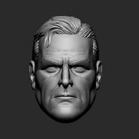 Superman Kingdom Come - Alex Ross - head | 3D