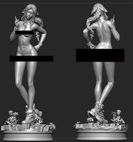 Aerith Gainsborough Final Fantasy VII NUDE REMAKE 3D print model | 3D