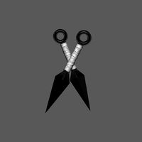 Kunai - Naruto | 3D