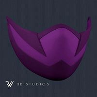 MK11 Mileena Mask V2 - STL File | 3D