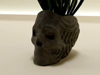 plant pot planter skull 53 | 3D