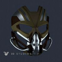 MK11 Kabal Mask V01 - STL File | 3D