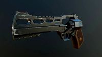 Revolver Rhino 60DS Low-poly  3D model