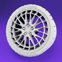 Dotz Sepang Style - 19-20in - rim and tyre | 3D