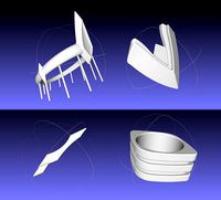 Kill La Kill Junketsu Armor Thigh Arm Wrist And Hairclip | 3D