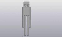 Minecraft Enderman 3D model printing  | 3D