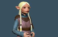 dark crystal trava | 3D