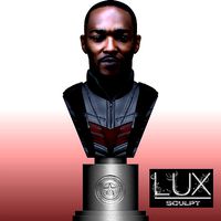 Sam Wilson Falcon by Anthony Mackie | 3D