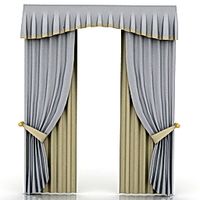 Curtain 3D Model