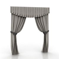 Curtain 3D Model