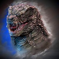 Godzilla head  | 3D