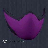 MK11 Mileena Mask V1 - STL File | 3D
