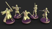 Star wars legion jedi squad | 3D
