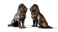 Sliced Lion Sculpture | 3D