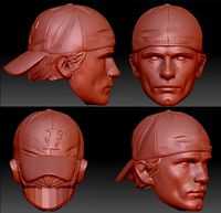 Deacon Days Gone Head Version 1  | 3D