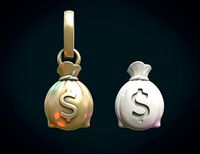 Money bag usd | 3D