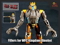 Fillers for Transformers WFC Kingdom Dinobot | 3D