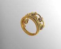 P13 Women Ring Model | 3D