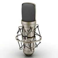 Microphone 3D Model