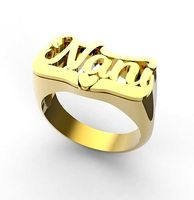 Nami name ring | 3D