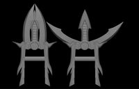 Rain weapon Katar daggers like as from Mortal Kombat 11 | 3D