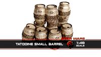 Tantooine Small Barrels  1-48 scale | 3D