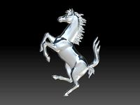 Italian Car Horse Symbol | 3D